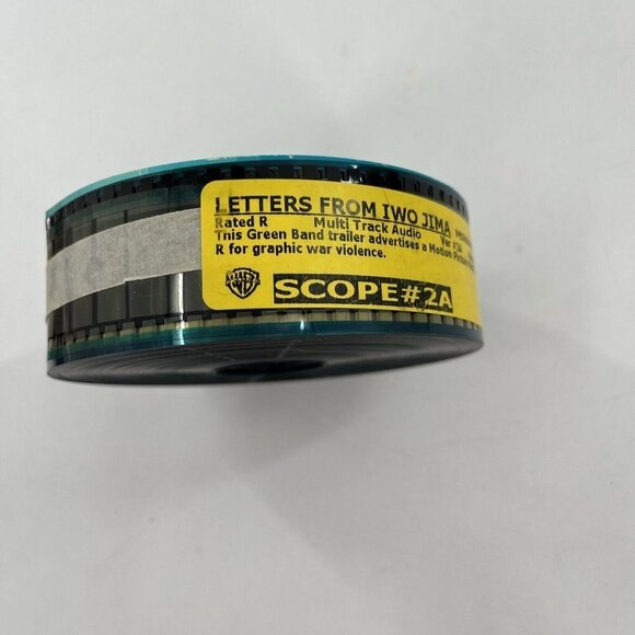 Letters from Iwo Jima 35mm Film Movie Trailer Scope‎ #2A 2006 Warner Brothers - Picture 4 of 4